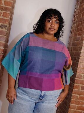 Rujuta Sheth | Mira Top in Aura Chex